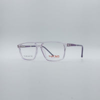 Angular Translucent Pink Frame Kids Optics-134