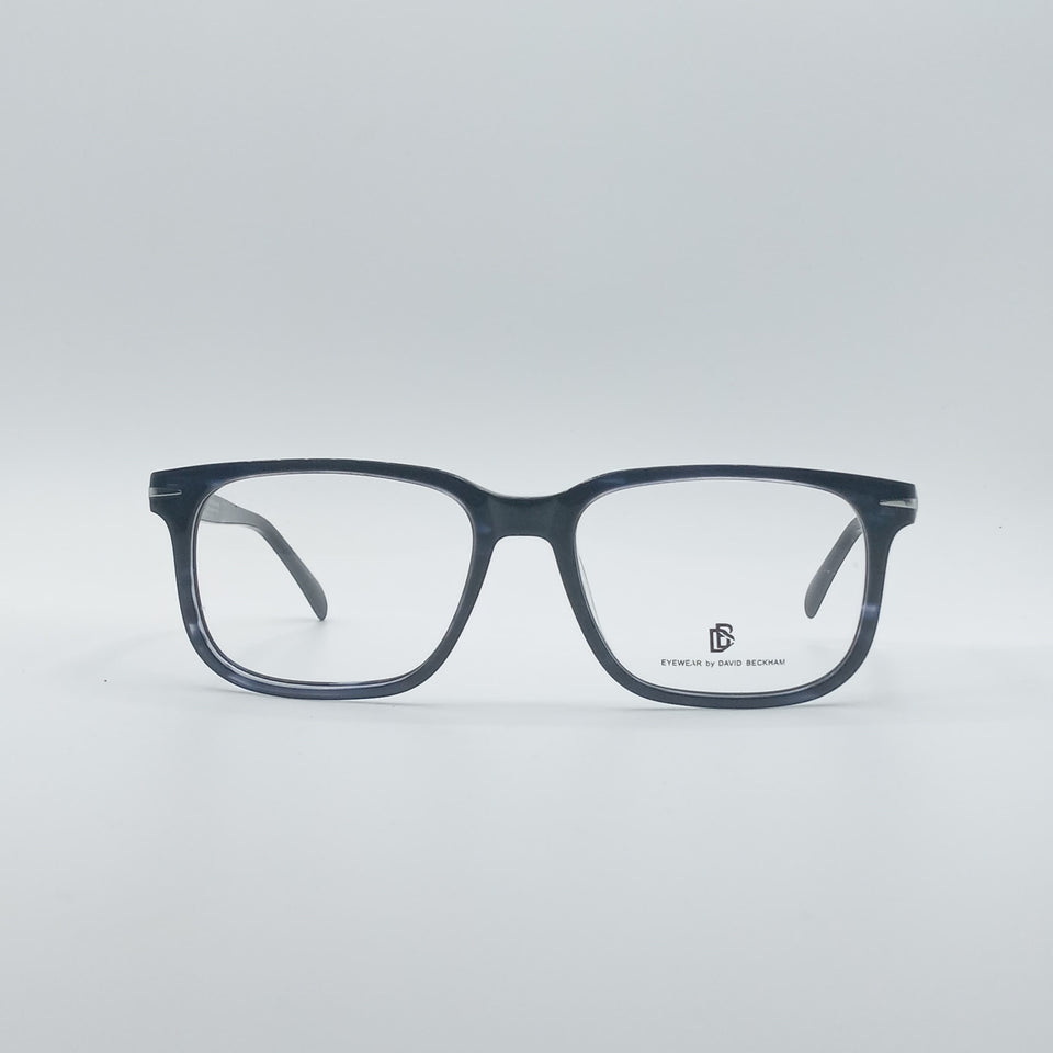 Acetate Black & Navy Blue Frame Men's Optics-264