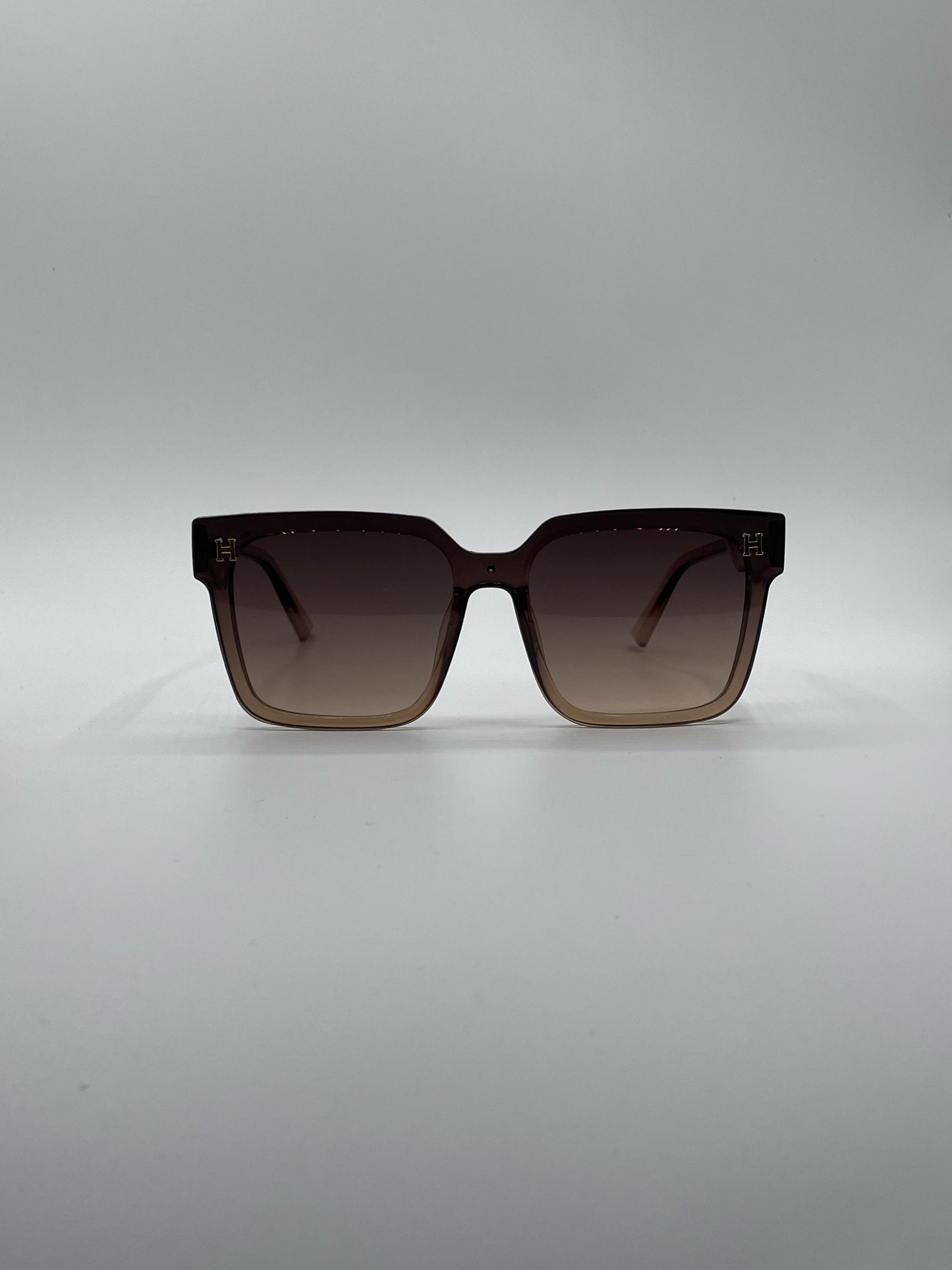 Acetate Brown Frame Women's Sunglasses-181