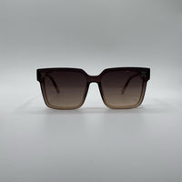 Acetate Brown Frame Women's Sunglasses-181