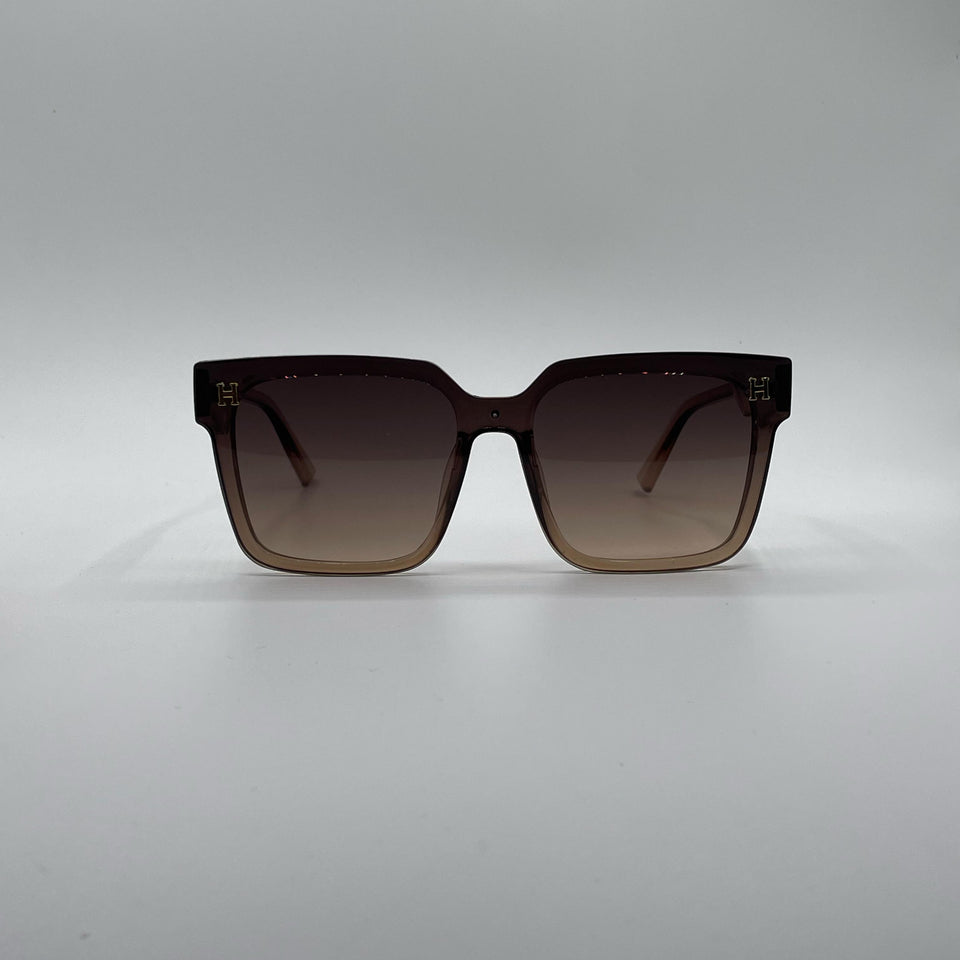 Acetate Brown Frame Women's Sunglasses-181