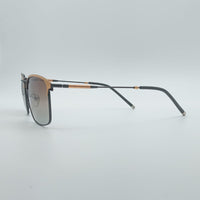 Acetate Golden Frame Men's Sunglasses-029