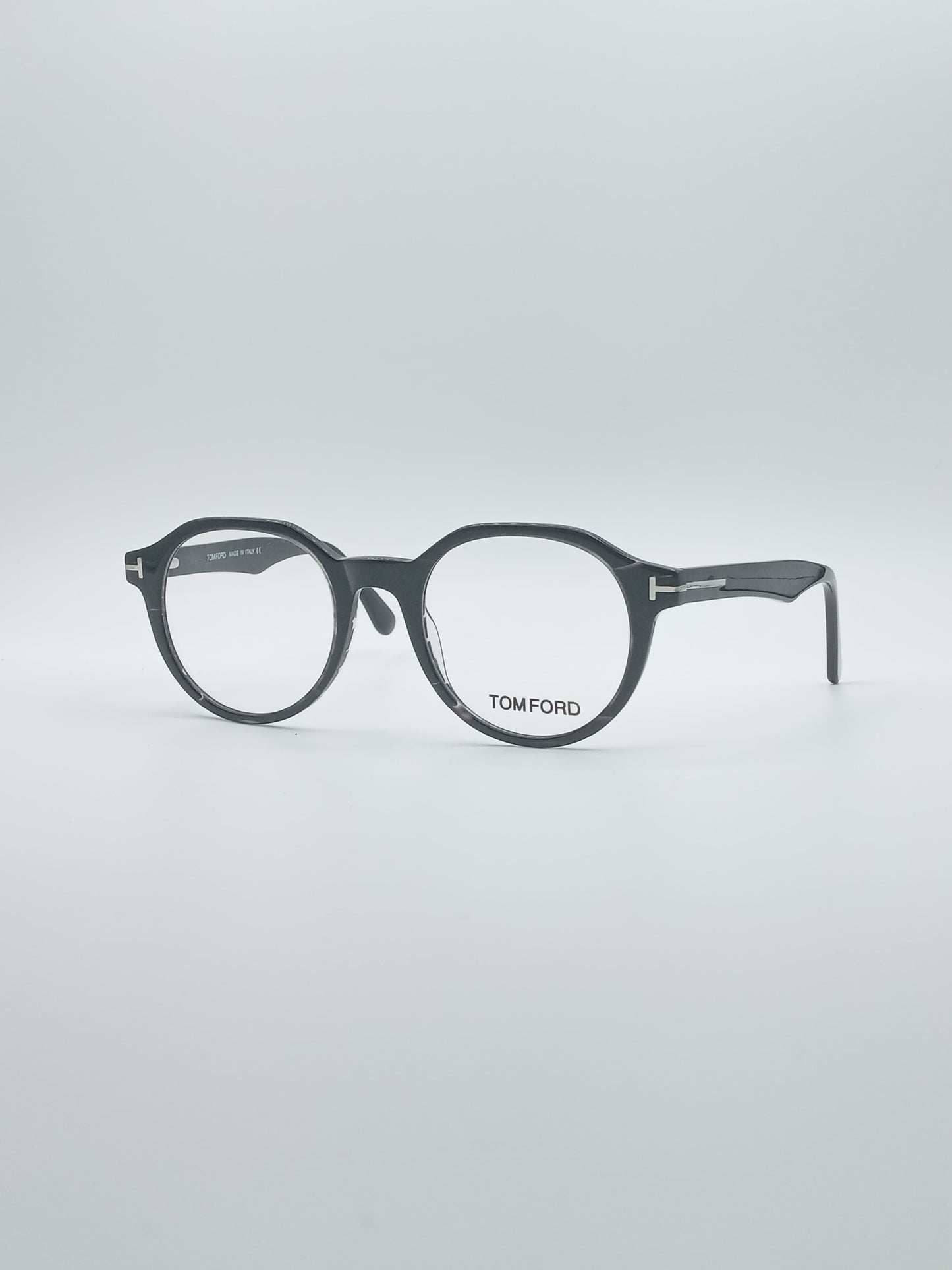 Circular Black Frame Men's Optics-260