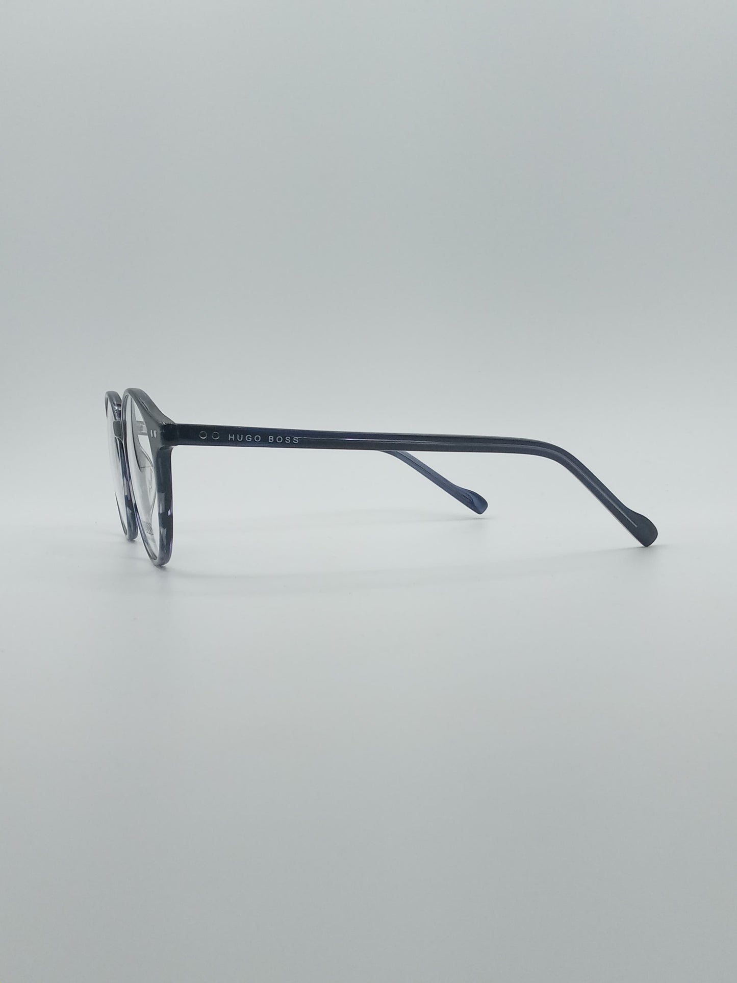 Circular Blue Frame Men's Optics-248