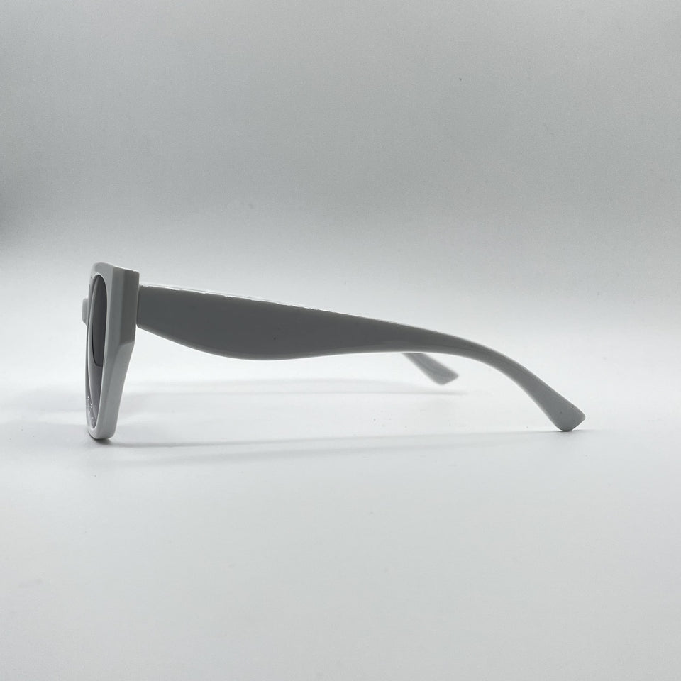 Cat Eye Grey Frame Women's Sunglasses-080