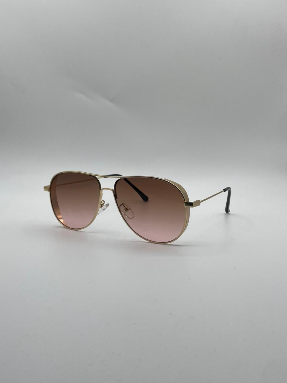 Aviator Golden Frame Sunglasses-134
