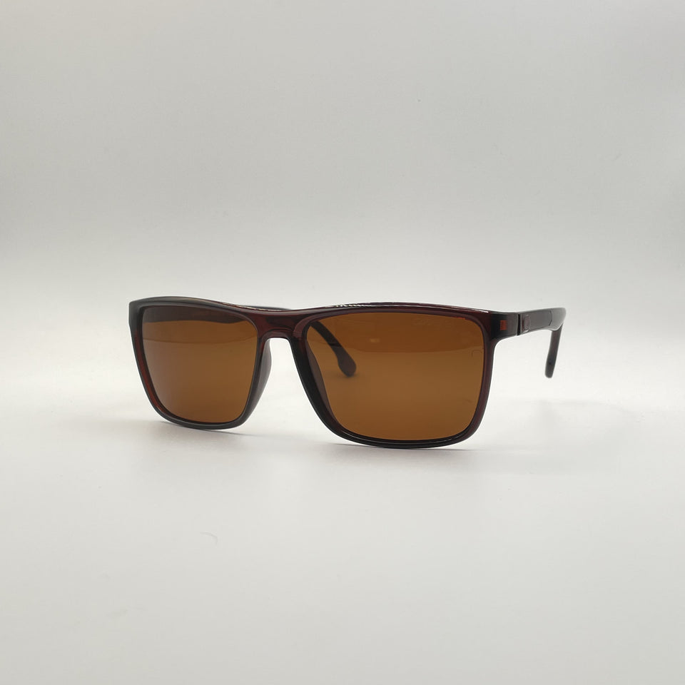 Acetate Red Frame Men's Sunglasses-106