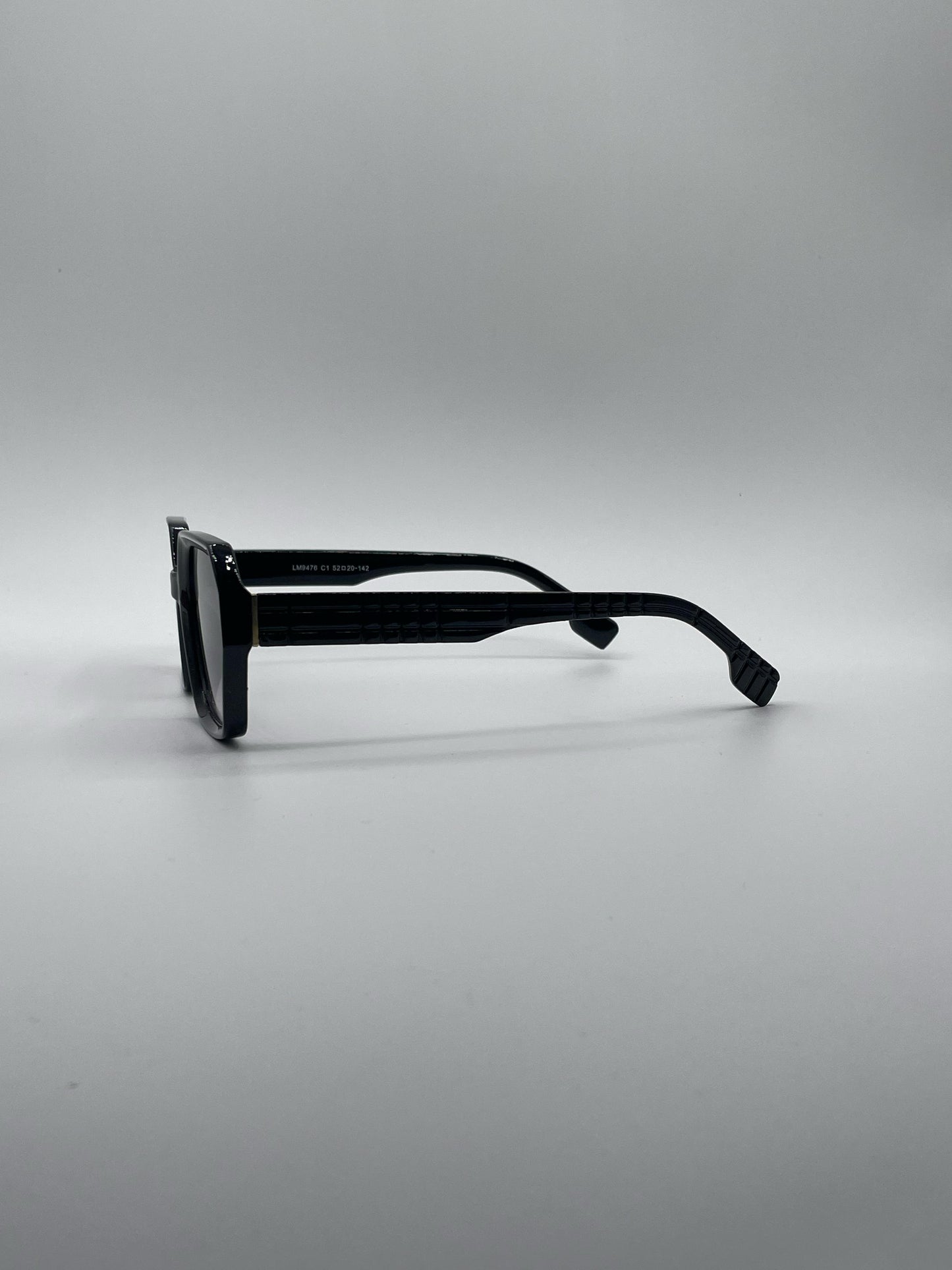 Geometric Black Frame Women's Sunglasses-174