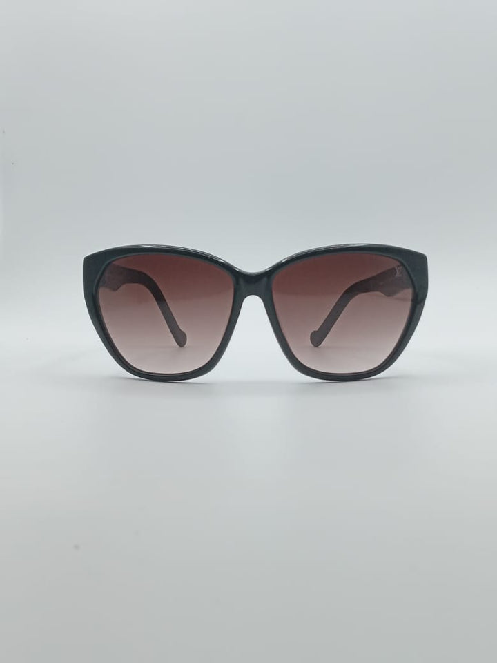Cat Eye Black Frame Women's Sunglasses-024