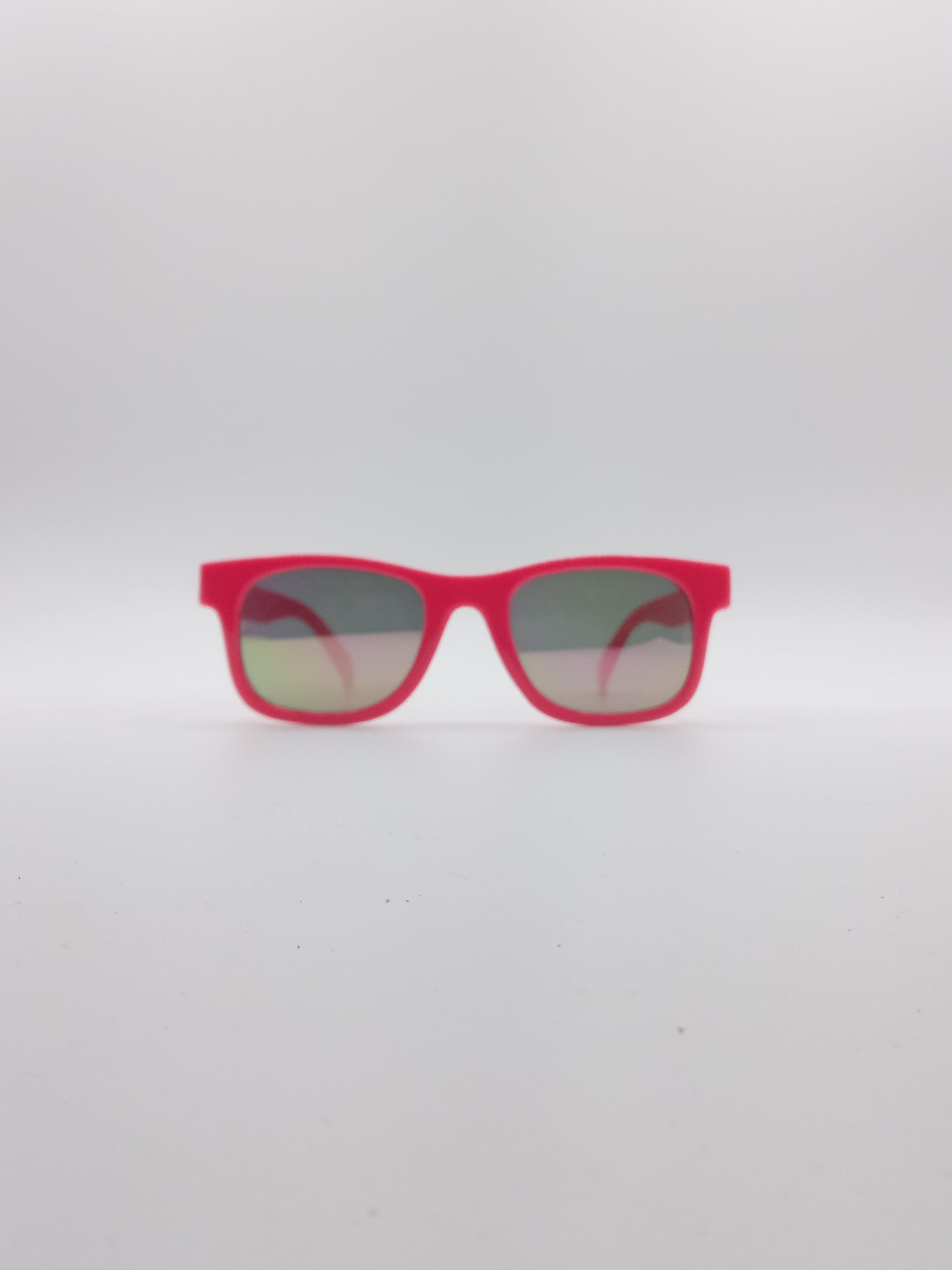 Acetate Red Frame Kids Sunglasses-068