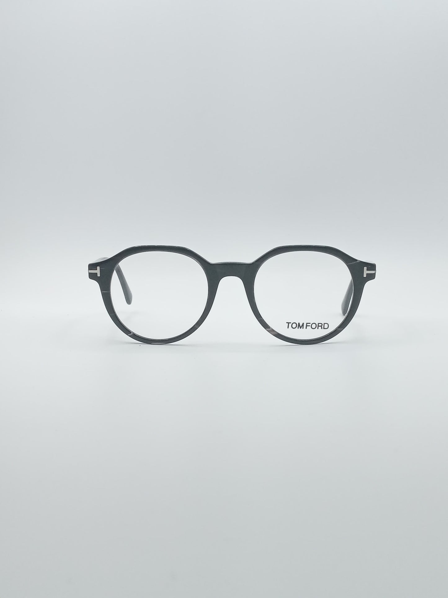 Circular Black Frame Men's Optics-260