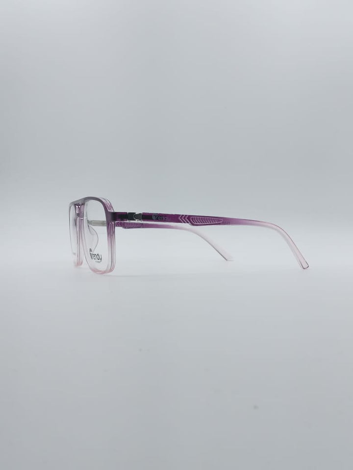 Aviator Pink & White Frame Kids Optics-131