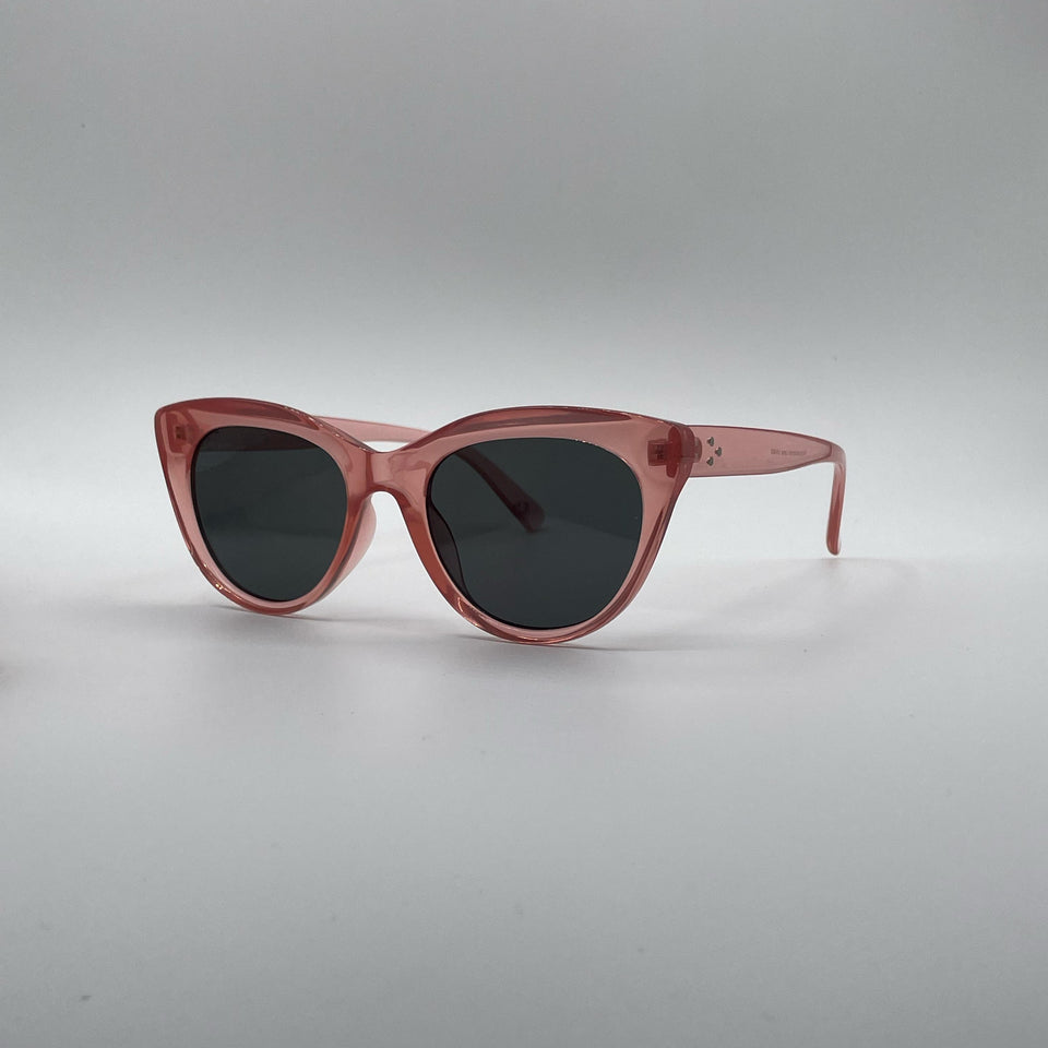 Cat Eye Pink Frame Women's Sunglasses-193