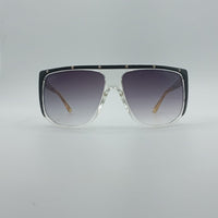 Acetate Black Frame Women's Sunglasses-030