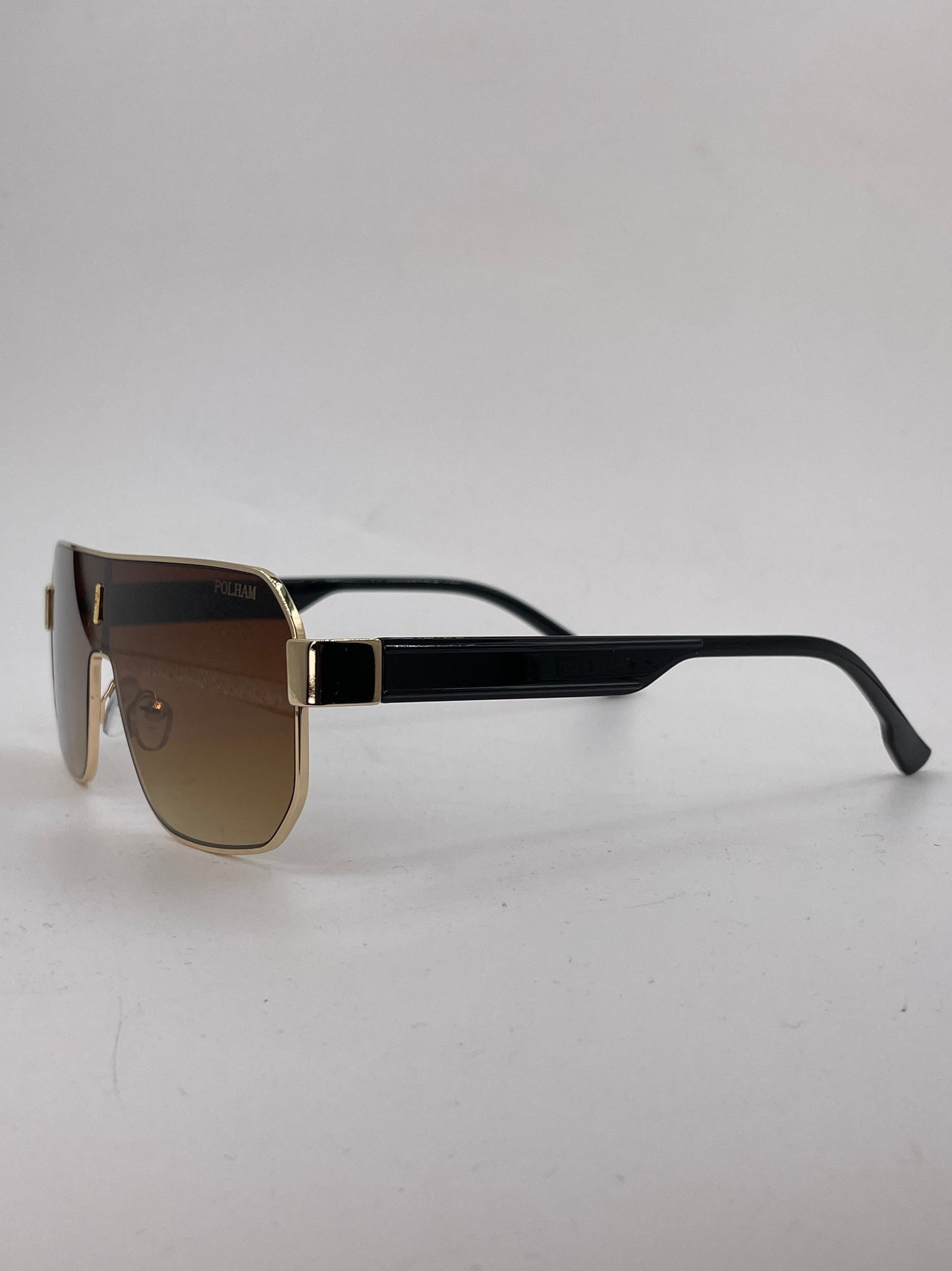Golden metal sunglass-276