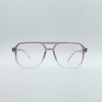 Geometrical Pink & White Frame Women's Optics-055