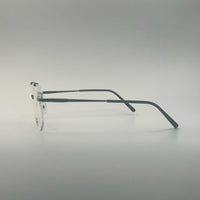 Rimless Aviator Frame Men Optics-397