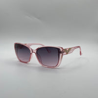 Cat Eye Pink Frame Women's Sunglasses-144