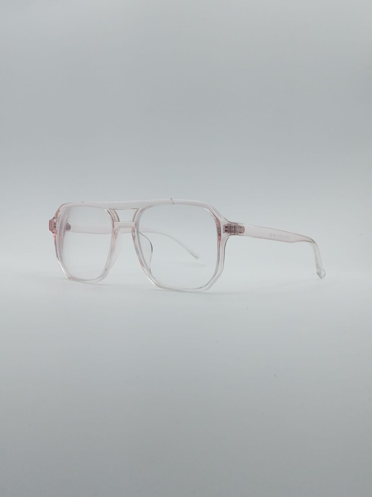 Geometrical Translucent Unisex Frame Optics-018