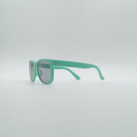 Acetate Green Frame Kids Sunglasses-063