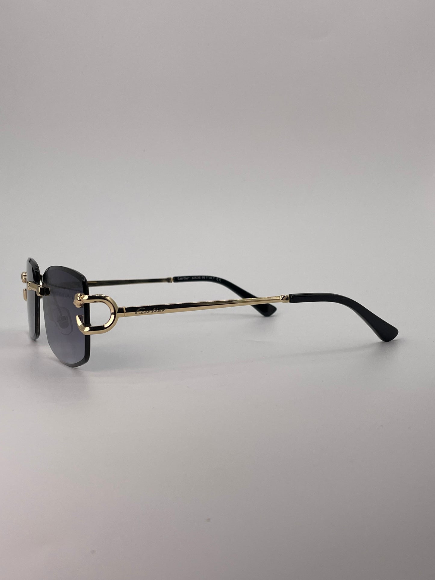 Rimless Golden Frame Sunglasses -249