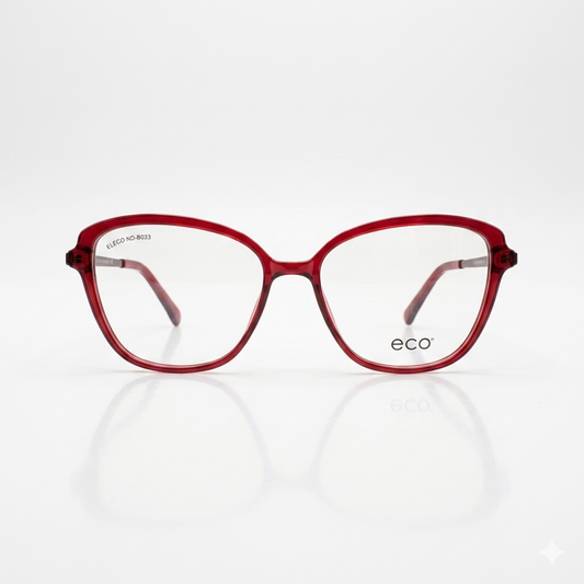 Soft style CAT-EYE optics-492