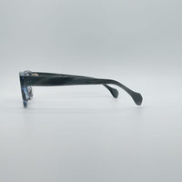 Acetate Blue & Black Frame Men's Optics-201