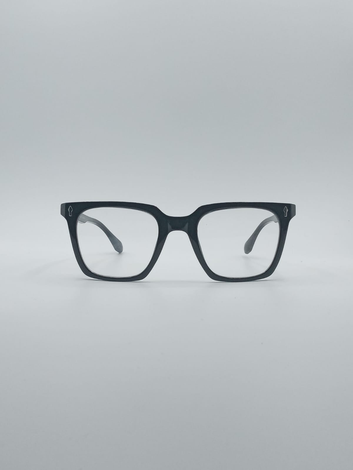 Acetate Black Women's Frame Optics-031