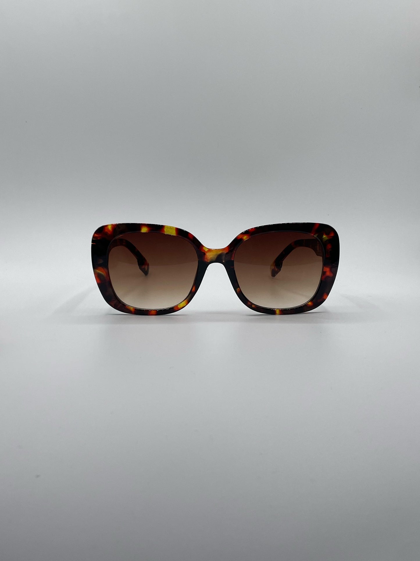 Butterfly Tortoise Frame Women's Sunglasses-187
