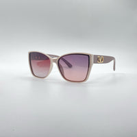 Cat Eye White Frame Women's Sunglasses-176