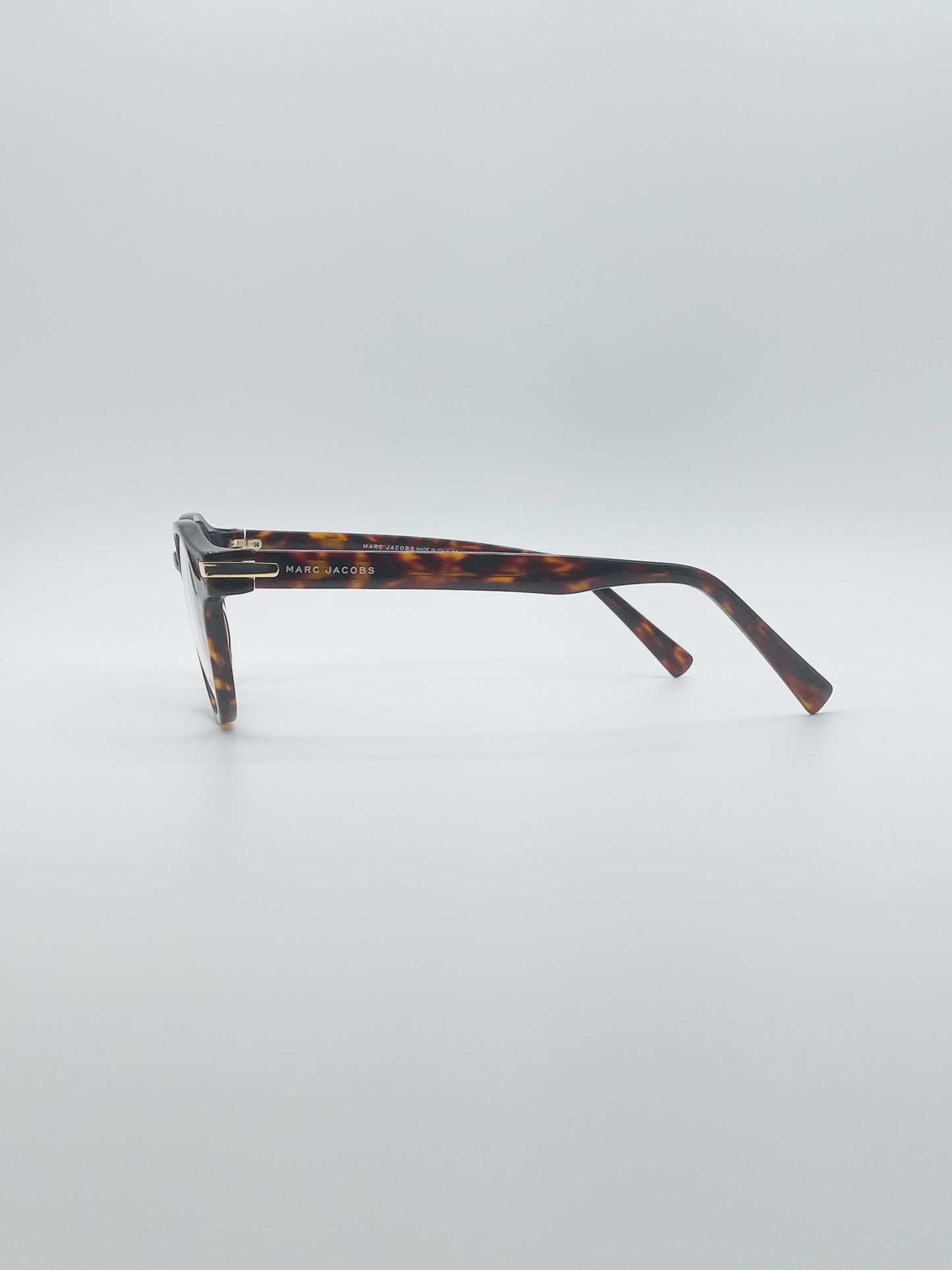 Circular Brown & Orange Frame Men's Optics-256