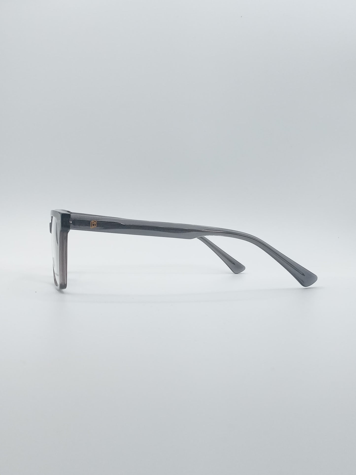 Acetate Light Brown Frame Men's Optics-268