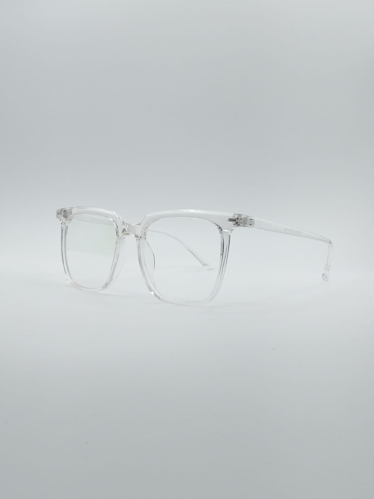 Acetate Translucent Frame Men's Optics-043