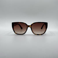 Cat Eye Tortoise Frame Women's Sunglasses-190
