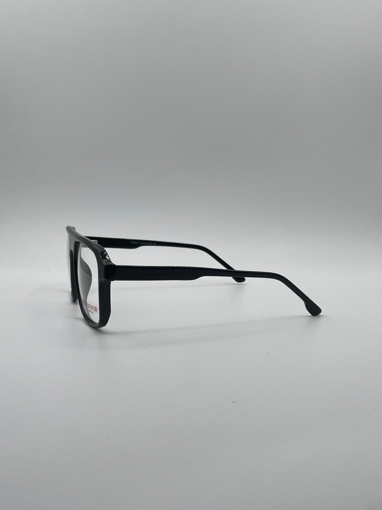 Retro Aviator Black Frame Optics-348