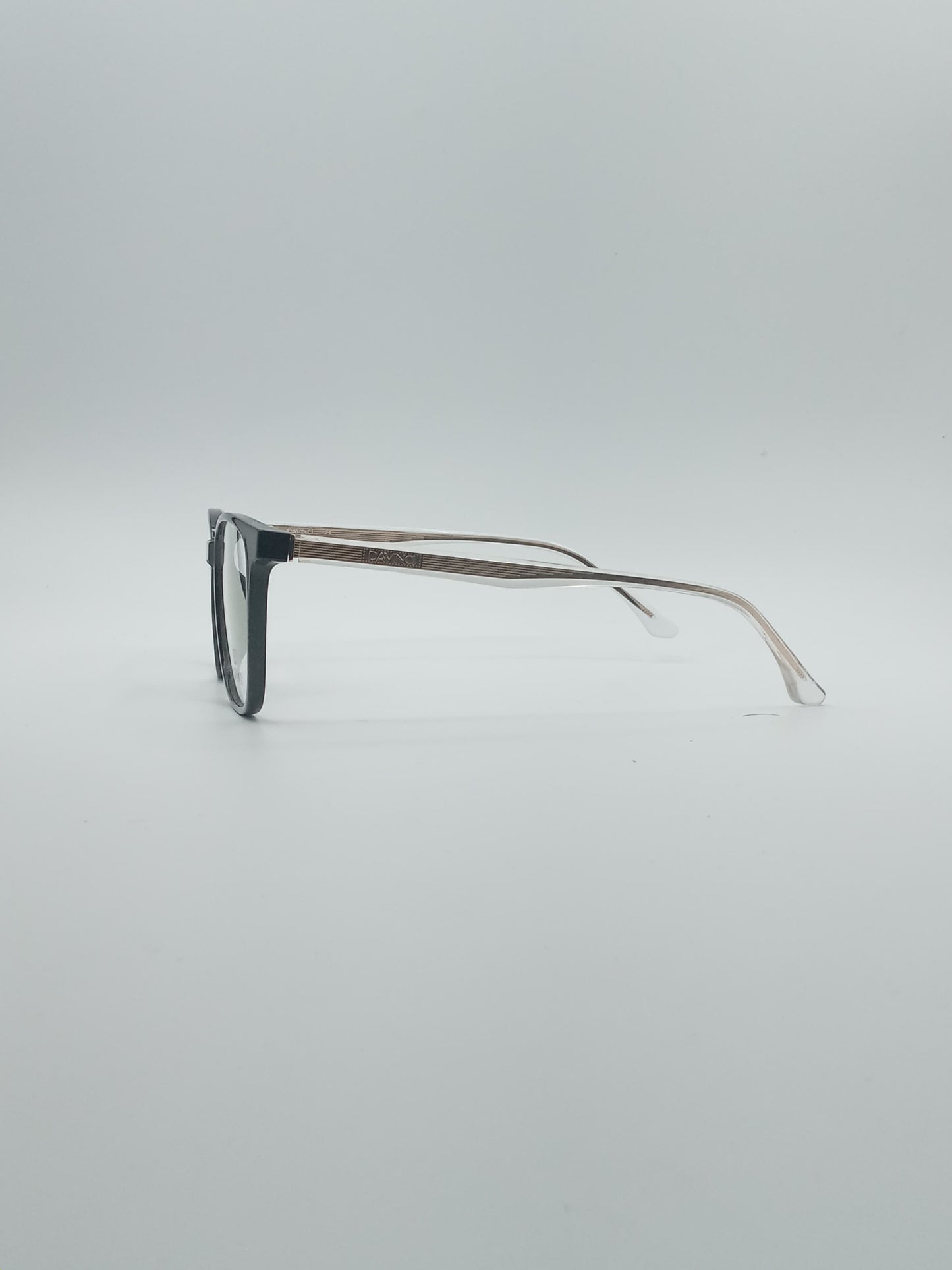 Acetate Black Frame Men's Optics-149