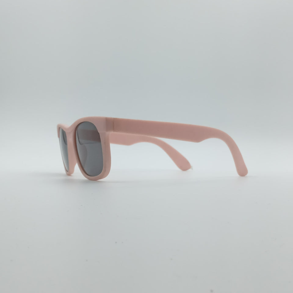 Acetate Light Pink Frame Kids Sunglasses-051