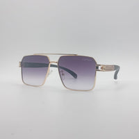 Acetate Golden Frame Women's Sunglasses-032