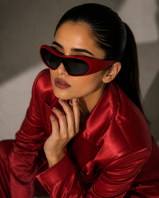 Wrap-around sunglass-295
