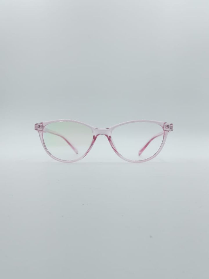 Cat Eye Pink Frame Kids Optics-142