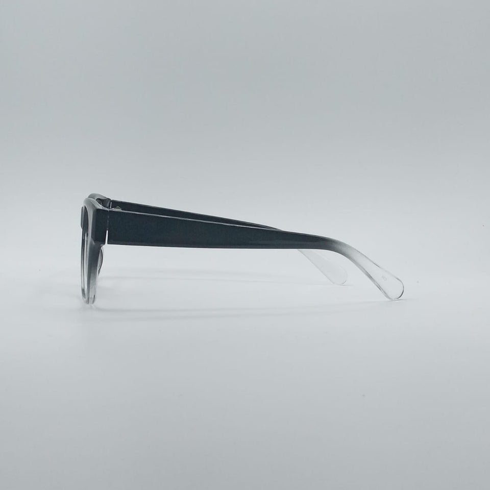Acetate Black & White Frame Women's Optics-037