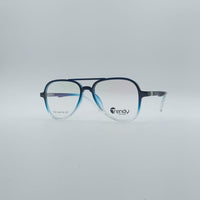 Aviator Blue & White Frame Kids Optics-132
