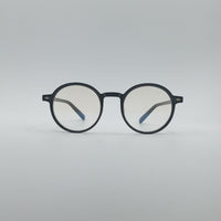 Circular Black Frame Unisex Optics-036