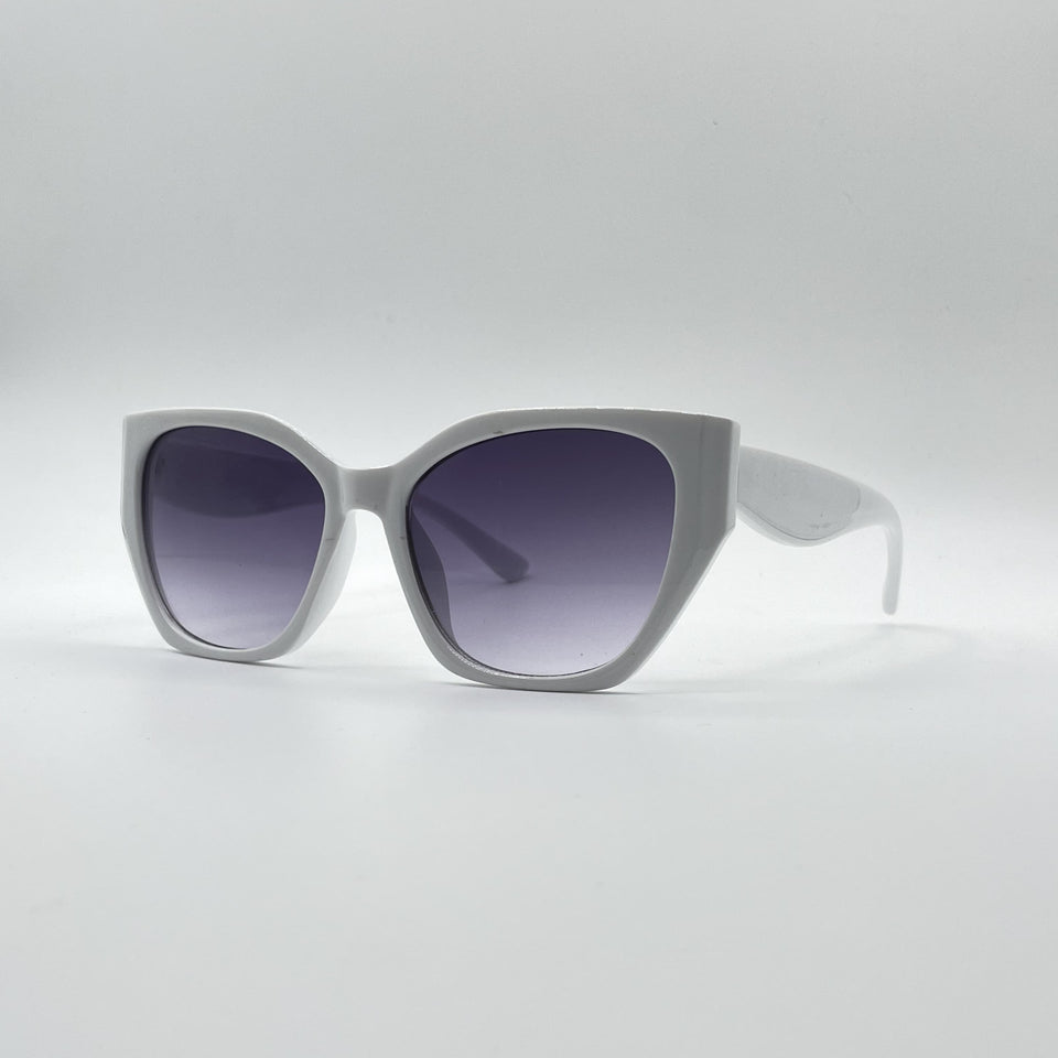 Cat Eye Grey Frame Women's Sunglasses-080