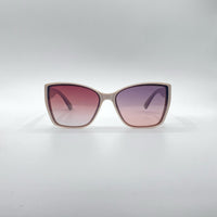 Cat Eye White Frame Women's Sunglasses-176