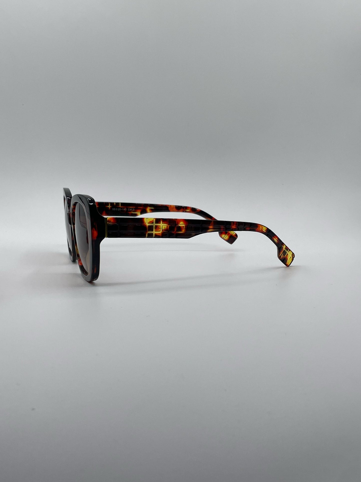 Butterfly Tortoise Frame Women's Sunglasses-187