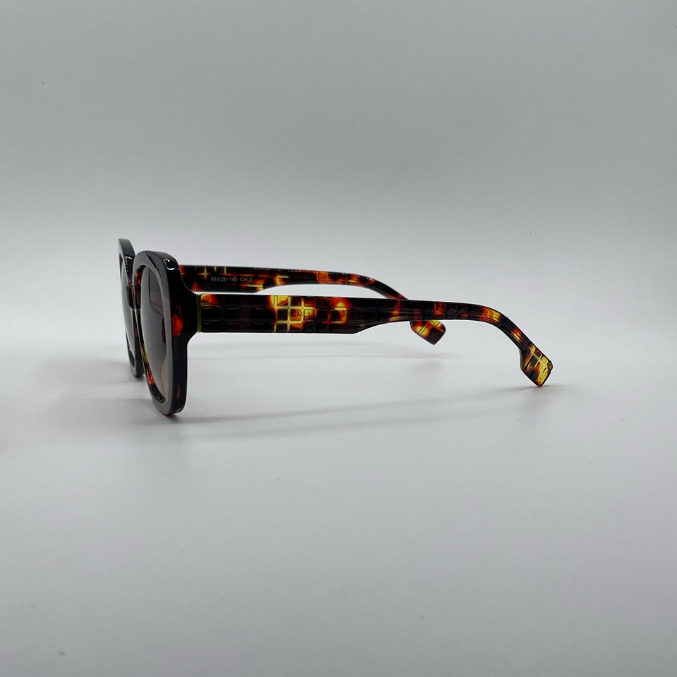 Butterfly Tortoise Frame Women's Sunglasses-187