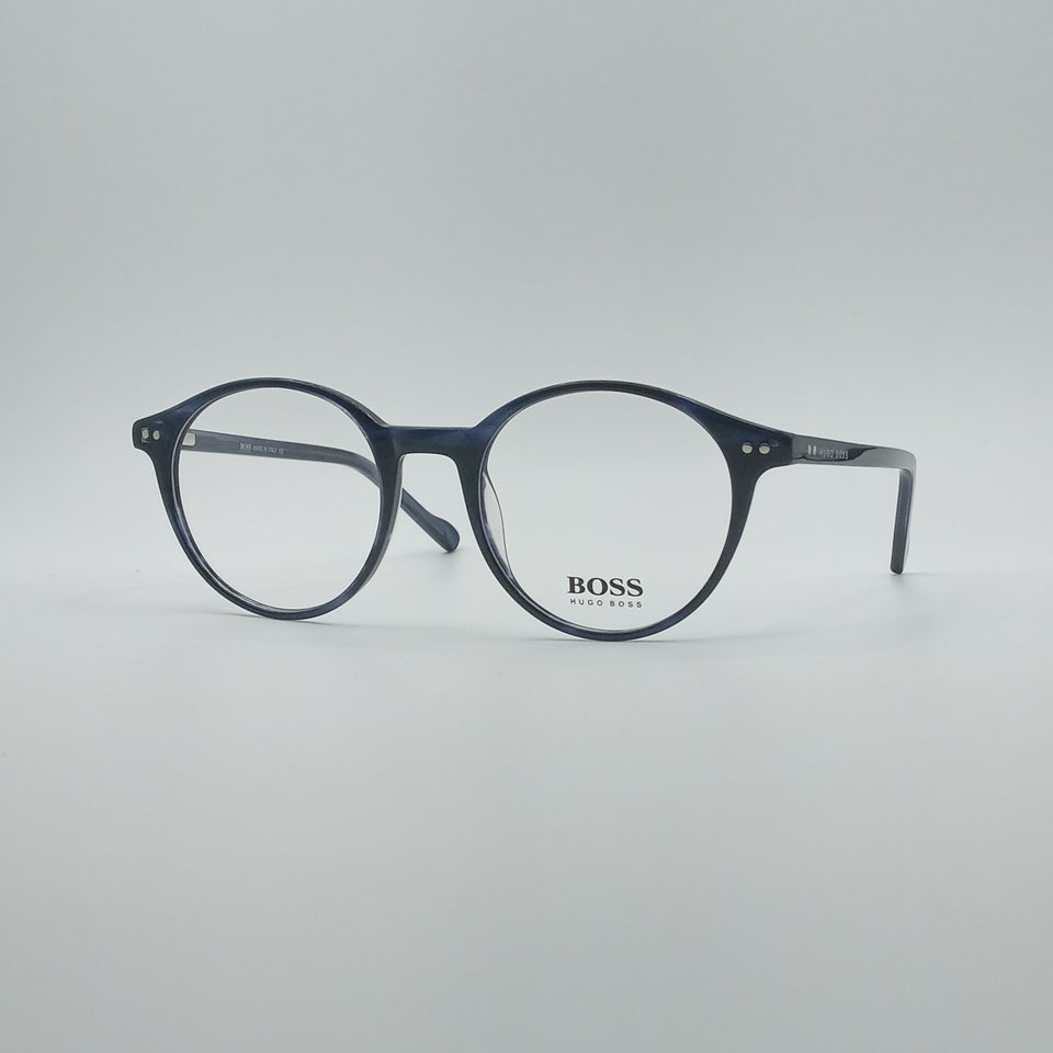 Circular Blue Frame Men's Optics-248