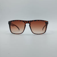 Acetate Tortoise Frame Unisex Sunglasses-018
