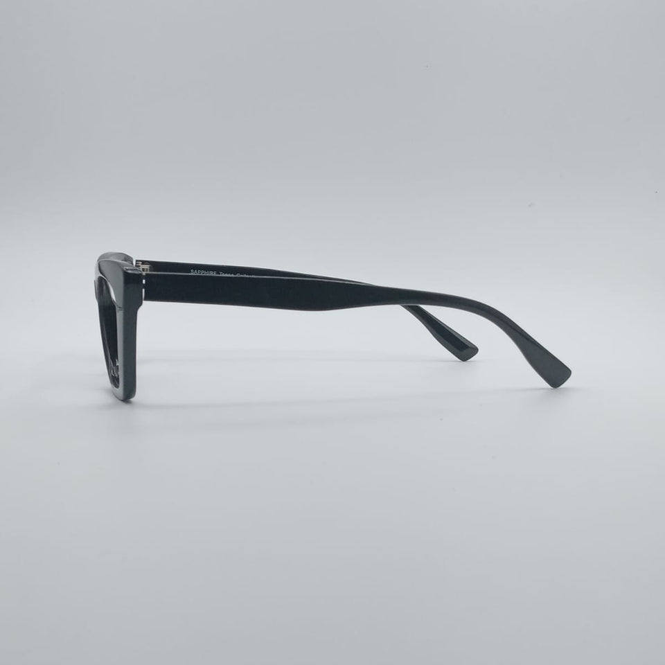 Cat Eye Black Frame Optics-006